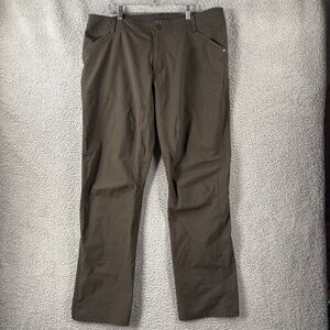 Kuhl Silencr Pants Stretch Ripstop Lightweight Cargo Hiking Brown Men's 40x34